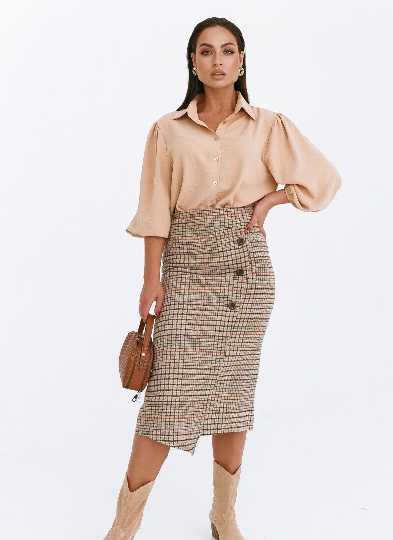 Stylish Plaid skirt
