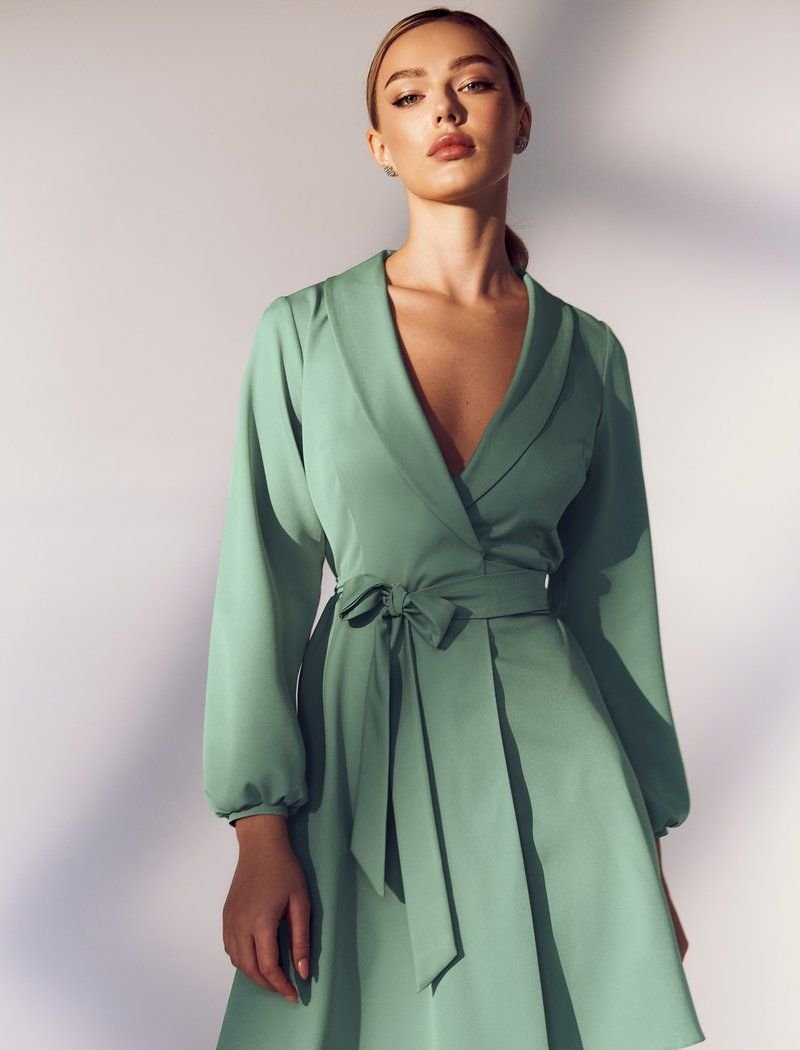 Mint mini dress on zap? x