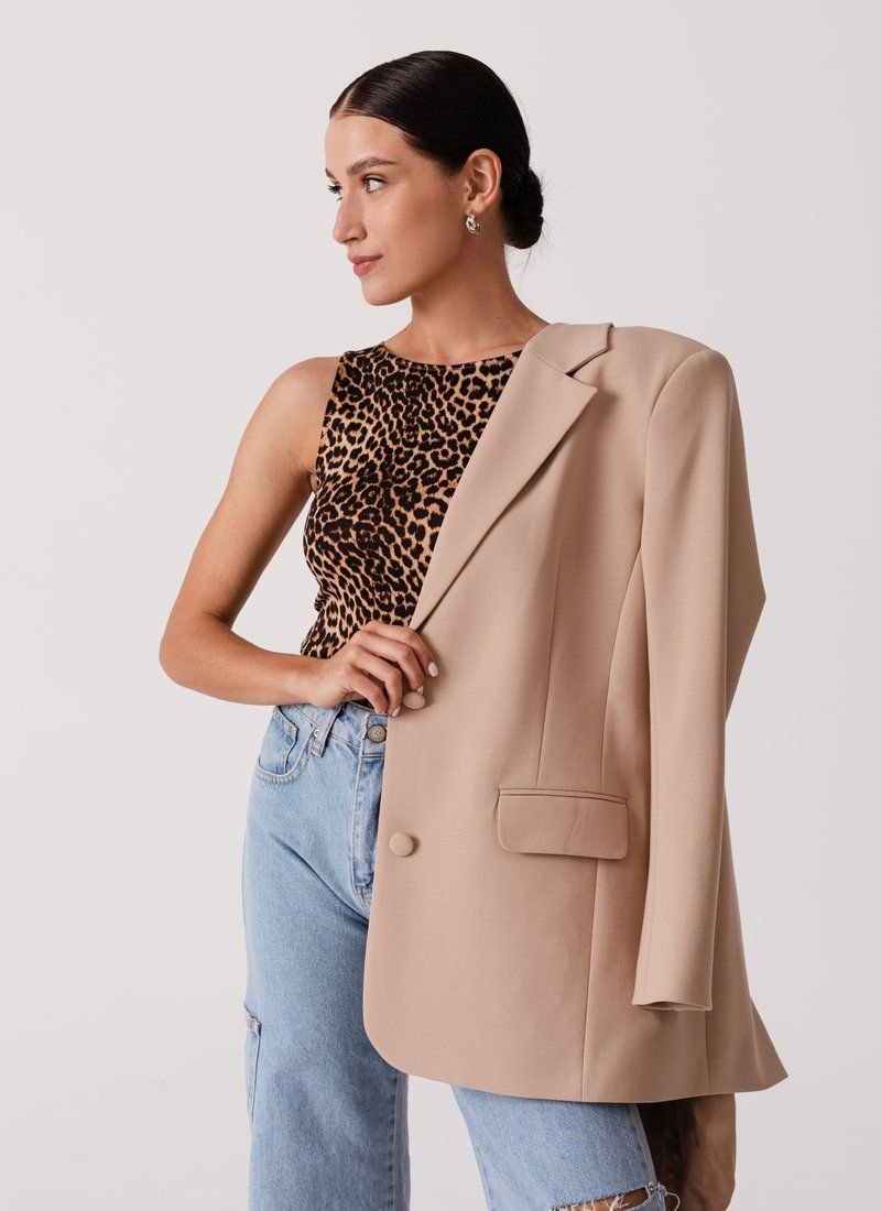 Carnivorous print bodysuit