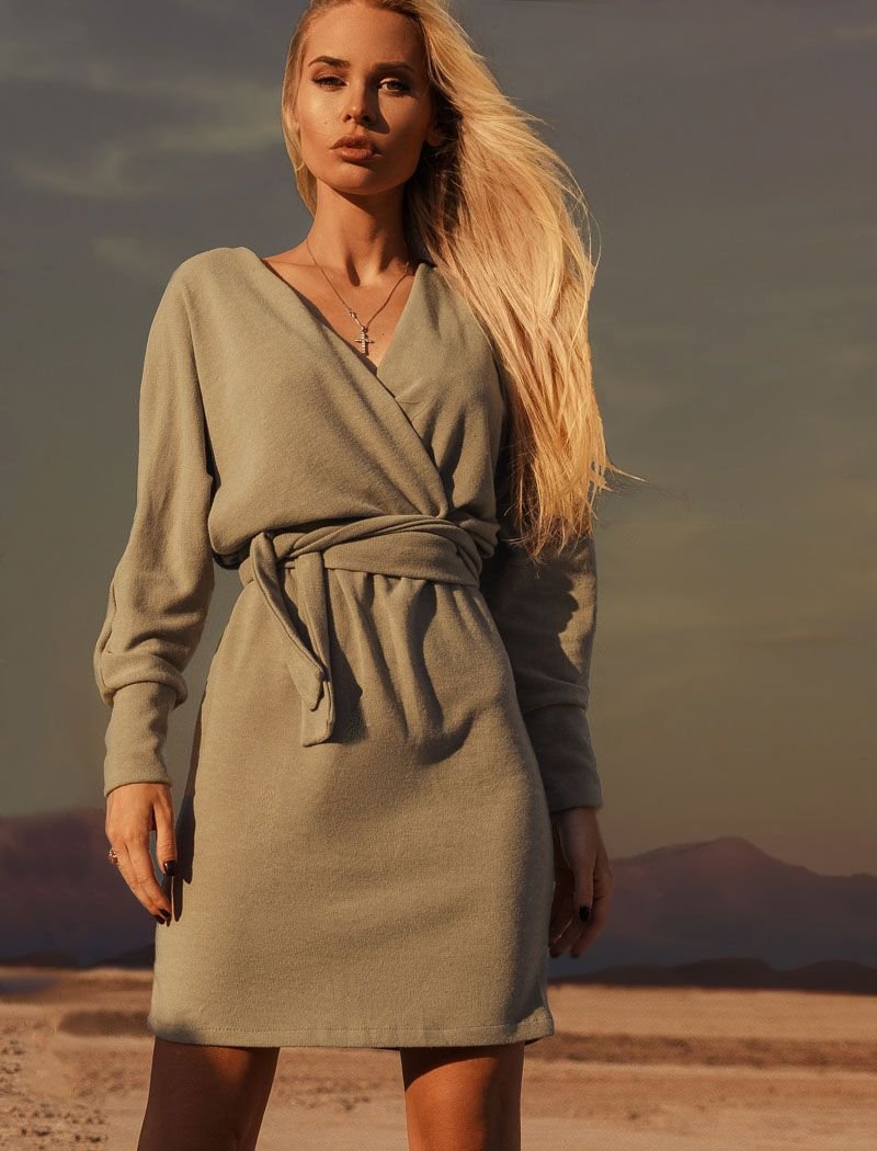 Knitted Casual Dress