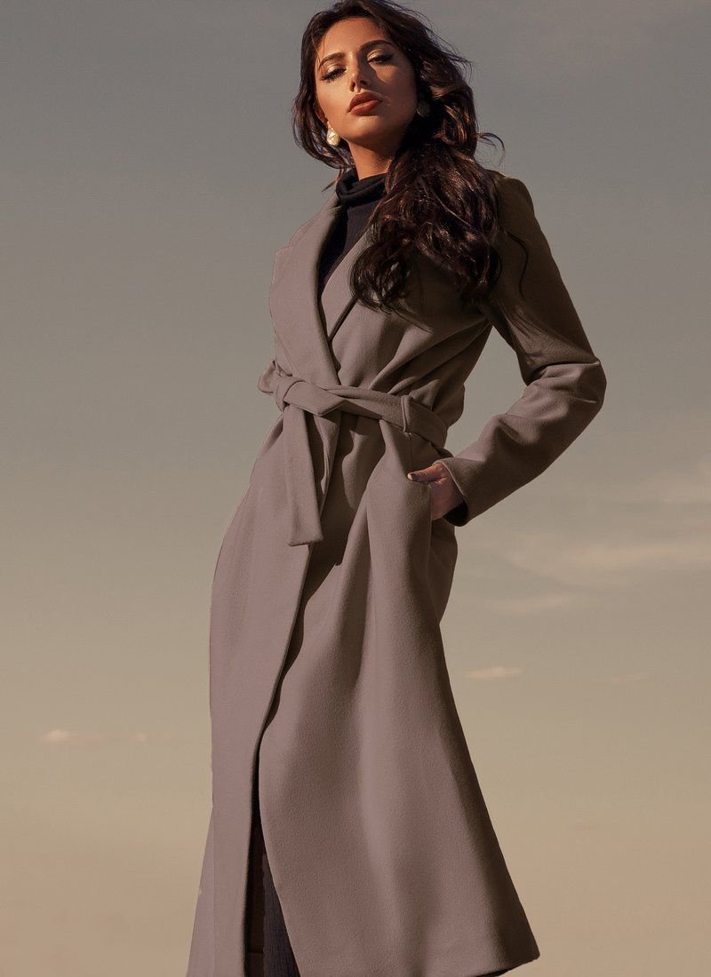 Cashmere Midi Coat