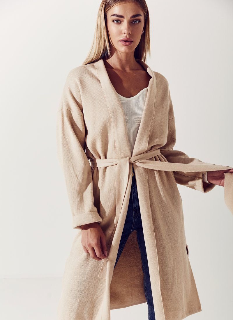 Basic beige cardigan