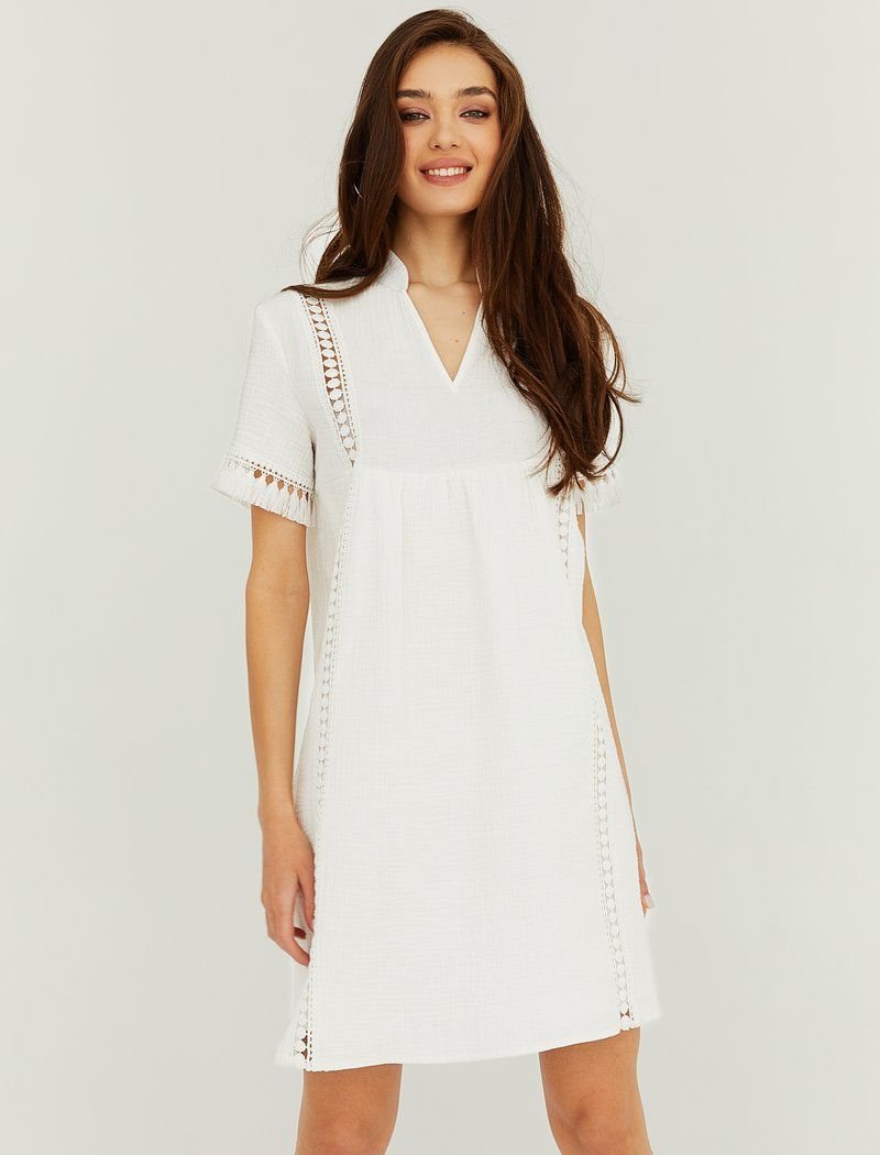 Loose cotton tunic
