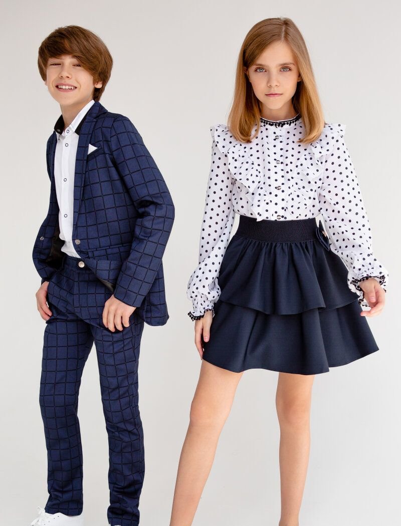 Multi-tiered School skirt
