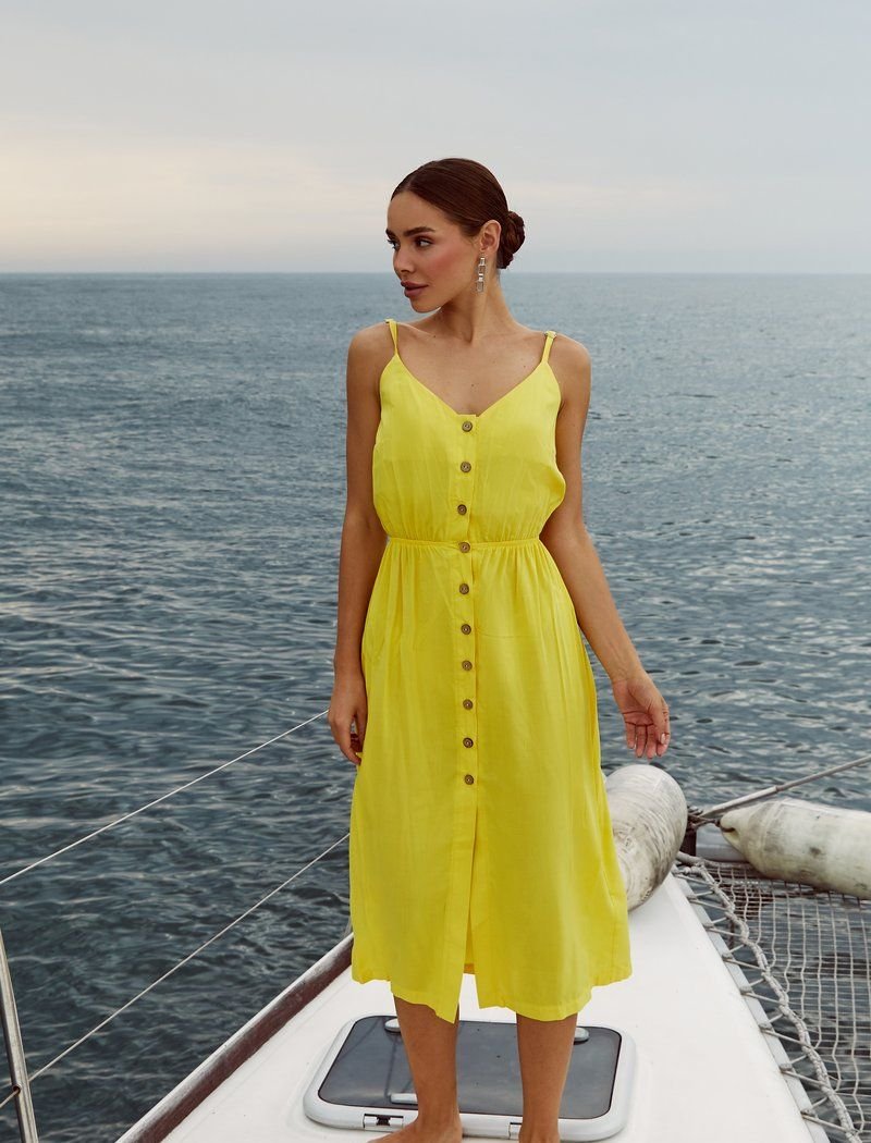 Button-down sundress