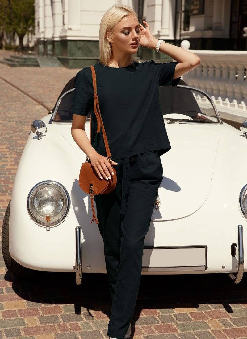 Linen suit