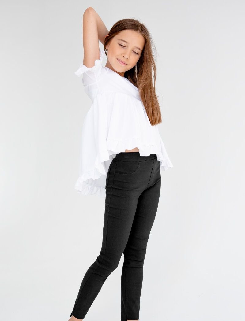 Comfortable black jeggings