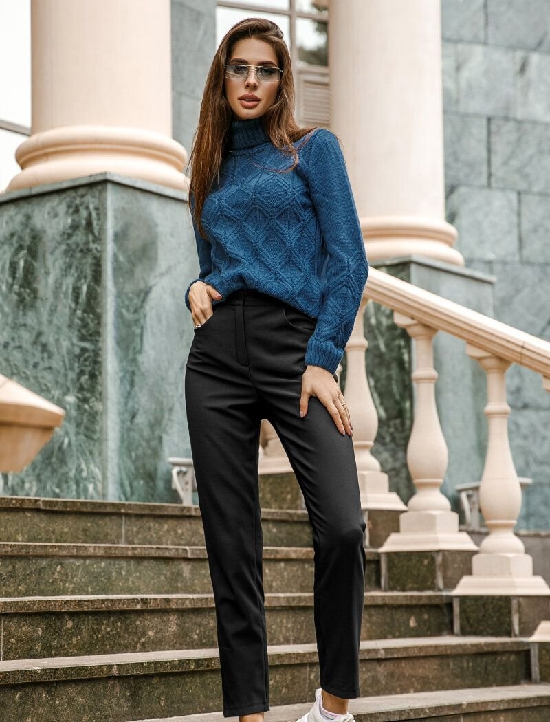 Narrow-cut trousers