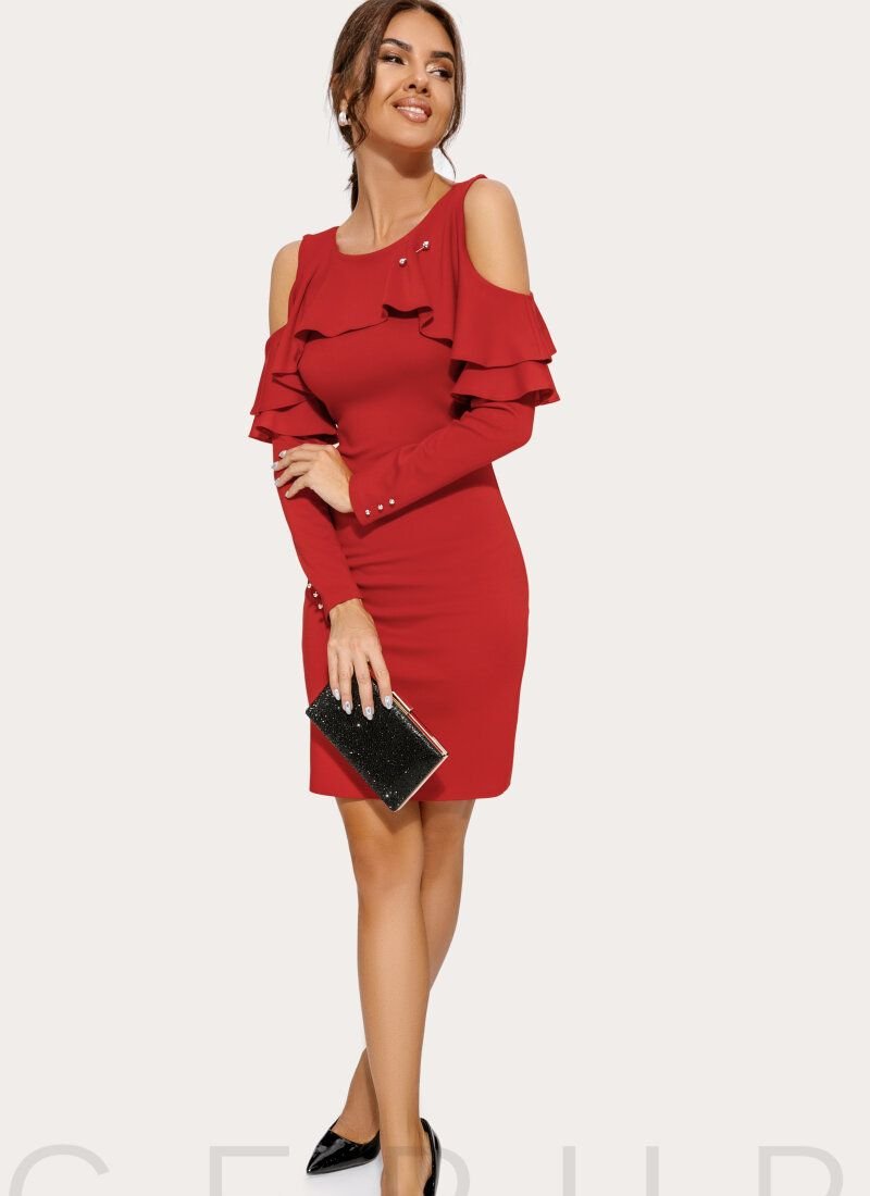 Off-the-shoulder dress